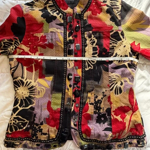 Investments Multicolor Floral Women's Blazer - Picture 7 of 15